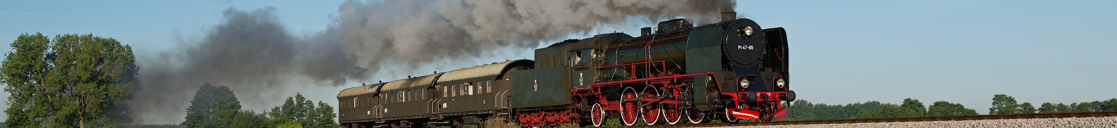 Ruchocice - Pt47-65 z pociągiem retro